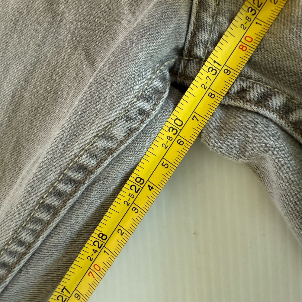 Mavi Jeans Mens 38x32 Stone Gray Matt Relaxed Straight Leg Distressed‎ - Picture 13 of 13